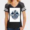 Women's Game V Neck Tee Thumbnail