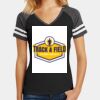 Women's Game V Neck Tee Thumbnail