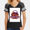 Women's Game V Neck Tee Thumbnail