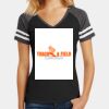Women's Game V Neck Tee Thumbnail