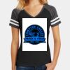 Women's Game V Neck Tee Thumbnail