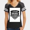 Women's Game V Neck Tee Thumbnail