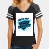 Women's Game V Neck Tee Thumbnail