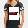 Women's Game V Neck Tee Thumbnail