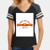 Women's Game V Neck Tee Thumbnail