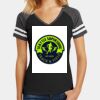 Women's Game V Neck Tee Thumbnail