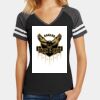 Women's Game V Neck Tee Thumbnail