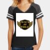Women's Game V Neck Tee Thumbnail