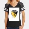 Women's Game V Neck Tee Thumbnail
