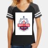 Women's Game V Neck Tee Thumbnail