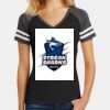 Women's Game V Neck Tee Thumbnail