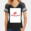 Women's Game V Neck Tee Thumbnail