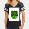 Women's Game V Neck Tee Thumbnail