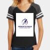 Women's Game V Neck Tee Thumbnail