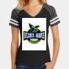Women's Game V Neck Tee Thumbnail