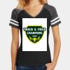 Women's Game V Neck Tee Thumbnail