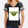 Women's Game V Neck Tee Thumbnail