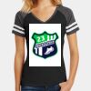 Women's Game V Neck Tee Thumbnail
