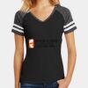 Women's Game V Neck Tee Thumbnail