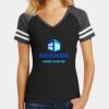 Women's Game V Neck Tee Thumbnail