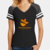 Women's Game V Neck Tee Thumbnail