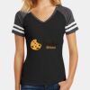Women's Game V Neck Tee Thumbnail