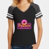 Women's Game V Neck Tee Thumbnail