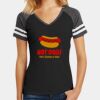 Women's Game V Neck Tee Thumbnail