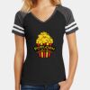 Women's Game V Neck Tee Thumbnail