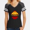 Women's Game V Neck Tee Thumbnail