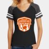Women's Game V Neck Tee Thumbnail