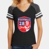Women's Game V Neck Tee Thumbnail