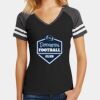 Women's Game V Neck Tee Thumbnail