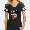 Women's Game V Neck Tee Thumbnail