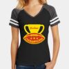 Women's Game V Neck Tee Thumbnail