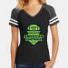 Women's Game V Neck Tee Thumbnail