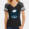 Women's Game V Neck Tee Thumbnail