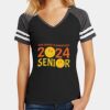 Women's Game V Neck Tee Thumbnail