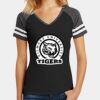 Women's Game V Neck Tee Thumbnail