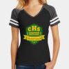 Women's Game V Neck Tee Thumbnail