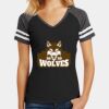Women's Game V Neck Tee Thumbnail