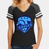 Women's Game V Neck Tee Thumbnail