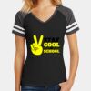 Women's Game V Neck Tee Thumbnail