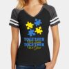 Women's Game V Neck Tee Thumbnail