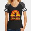 Women's Game V Neck Tee Thumbnail