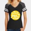 Women's Game V Neck Tee Thumbnail