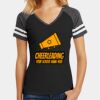 Women's Game V Neck Tee Thumbnail
