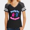Women's Game V Neck Tee Thumbnail