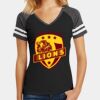 Women's Game V Neck Tee Thumbnail