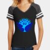 Women's Game V Neck Tee Thumbnail